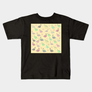 Cute dinosaurs Kids T-Shirt